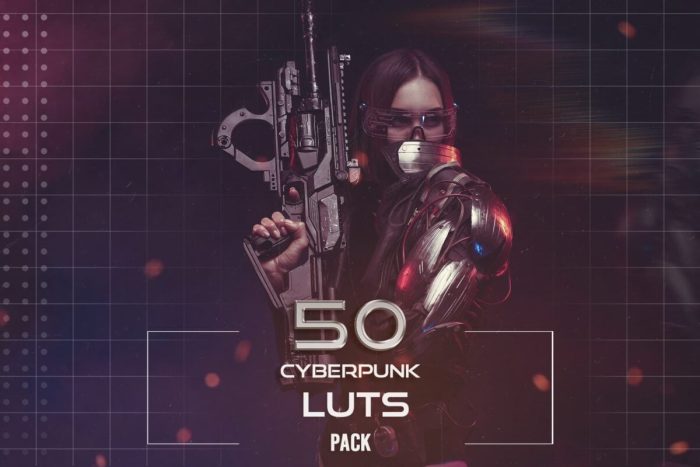 50 Cyberpunk LUTs Pack