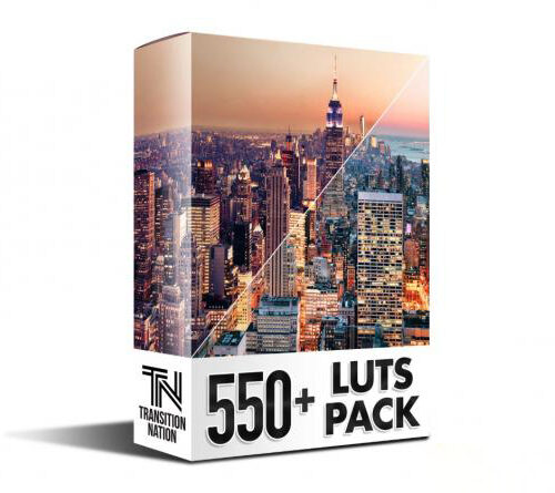 550 LUTs Cinematic Pack