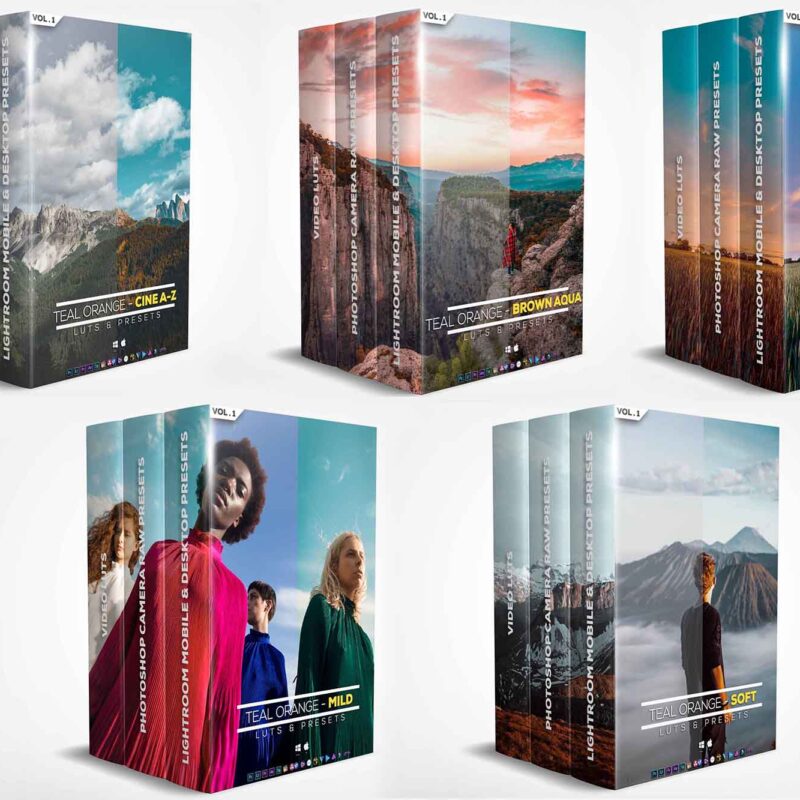 Riyazmn Teal And Orange Pack