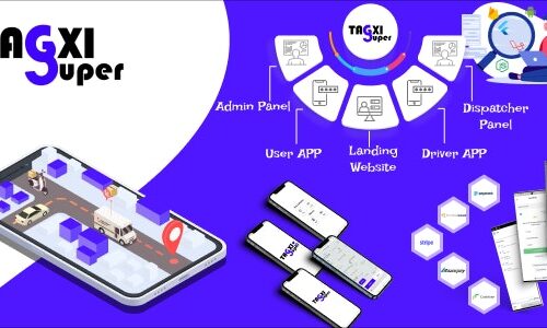 Tagxi Super - Taxi + Goods Delivery Complete Solution