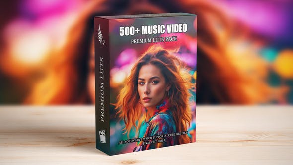 500 Cinematic LUTs for Professional Color Grading
