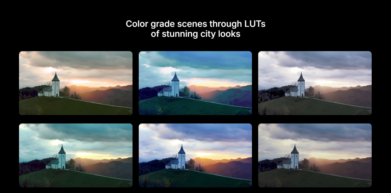 120 Cinematic DJI Drone LUTs