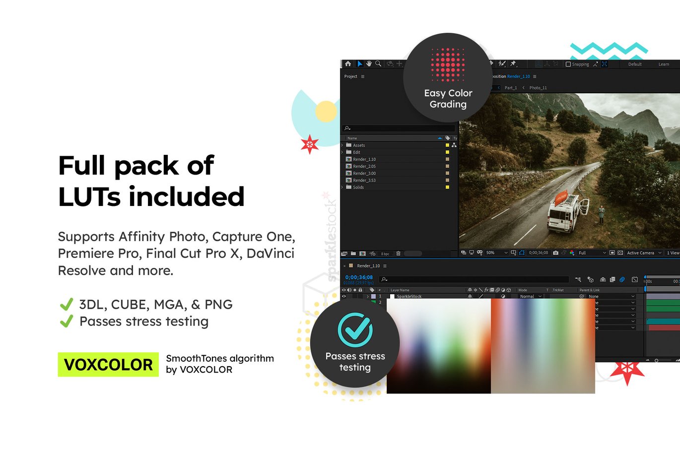 20 Road Trip Lightroom Presets and LUTs