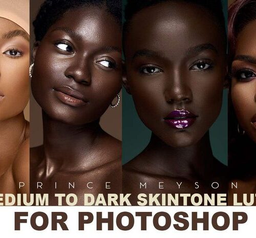 Medium To Dark Skin Tone LUTs for Photoshop