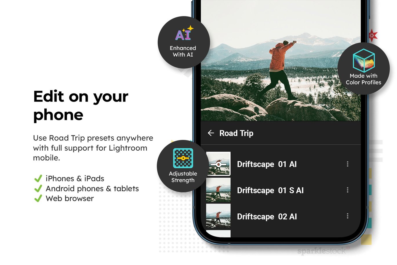 20 Road Trip Lightroom Presets and LUTs