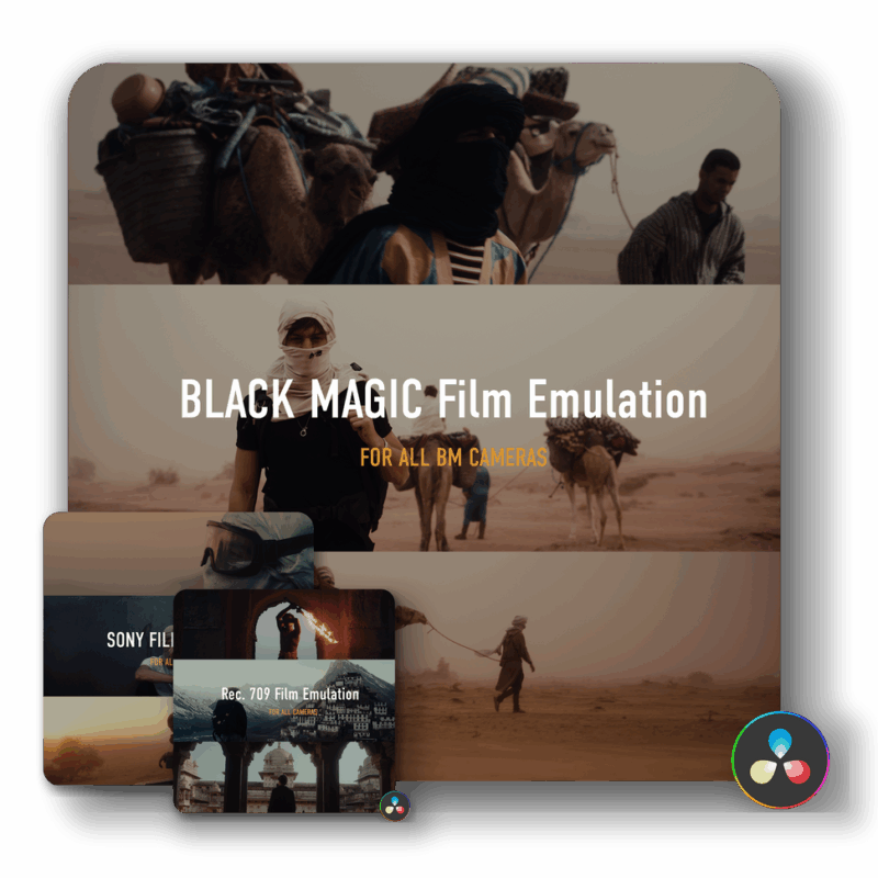 JustKay BlackMagic Film Emulation Luts