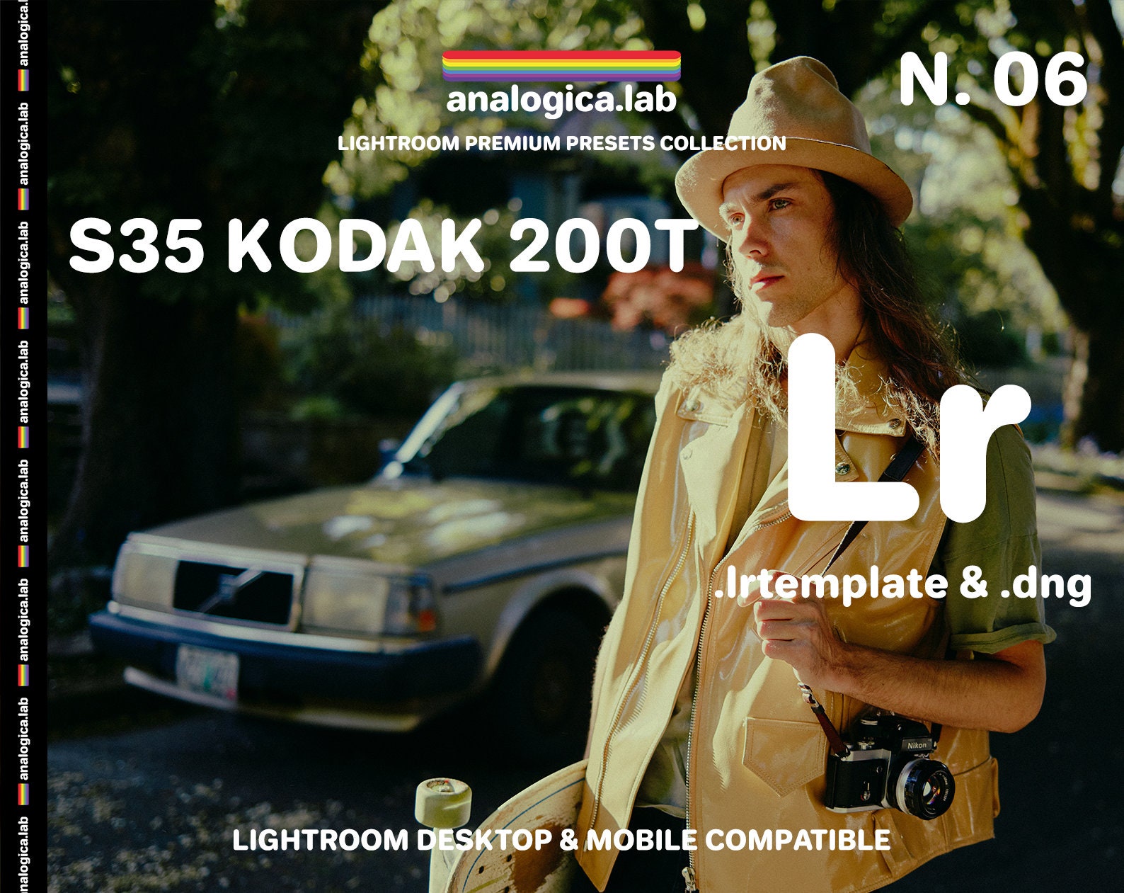 Lightroom Preset S35 KODAK 200T S35MM Film Simulation