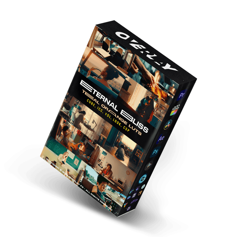 Overlay FX Teal Orange LUTs