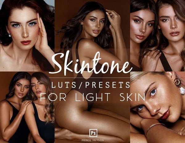 Prince Meyson Skin Tone LUTs for Light Skin