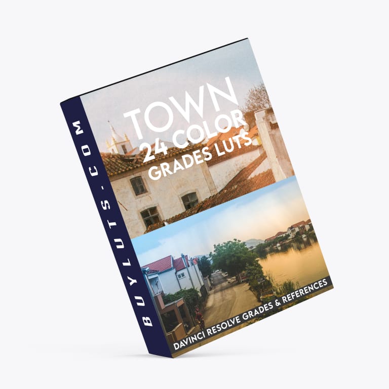 CineGrain 24 Town Color Grades LUTs