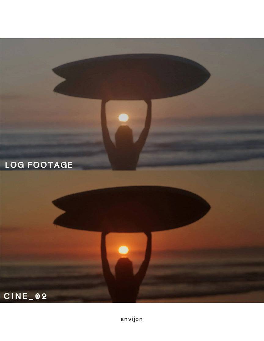 Envijon Cinematic Video LUTs