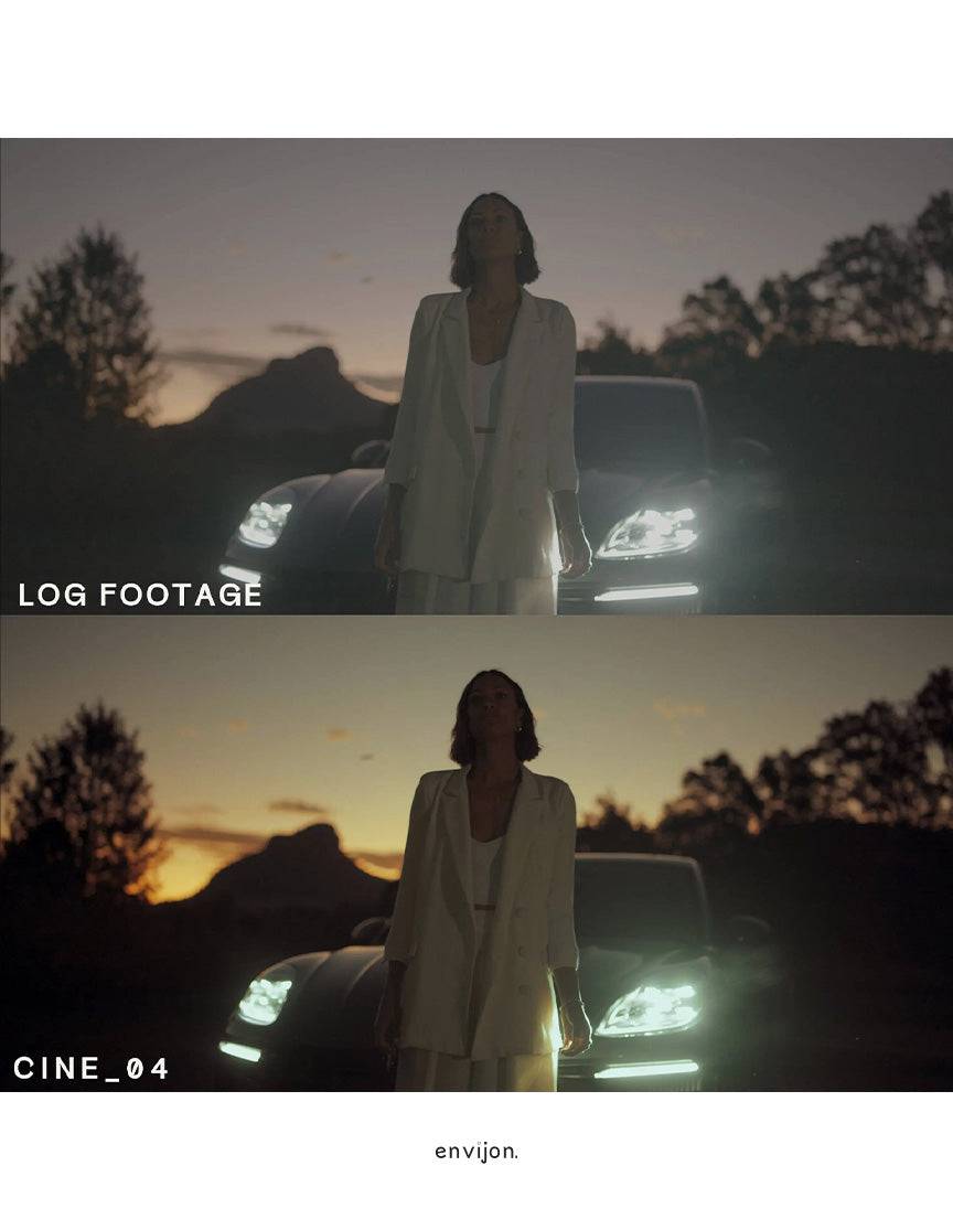 Envijon Cinematic Video LUTs