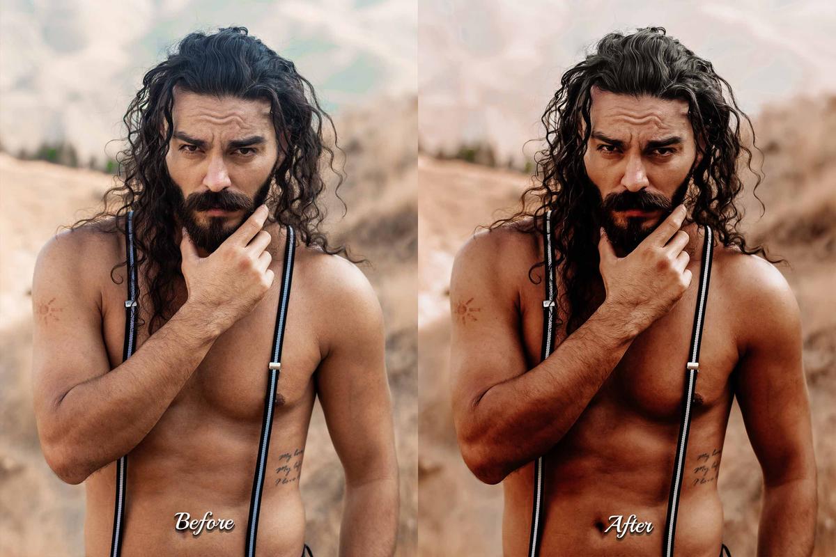 30 Nude Photoshop Actions And Video LUTs