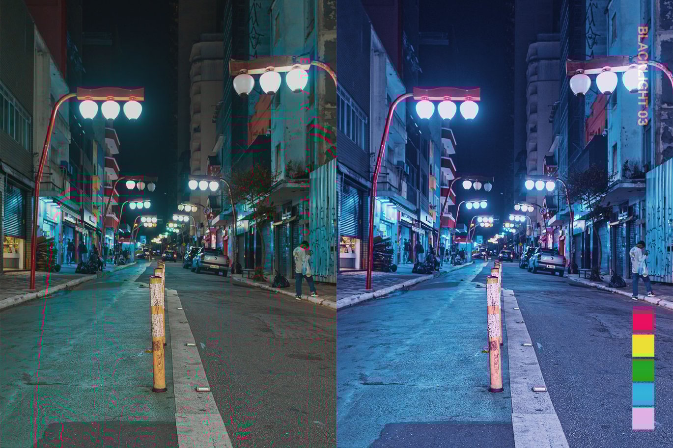 25 Bullet Film Lightroom Presets and LUTs