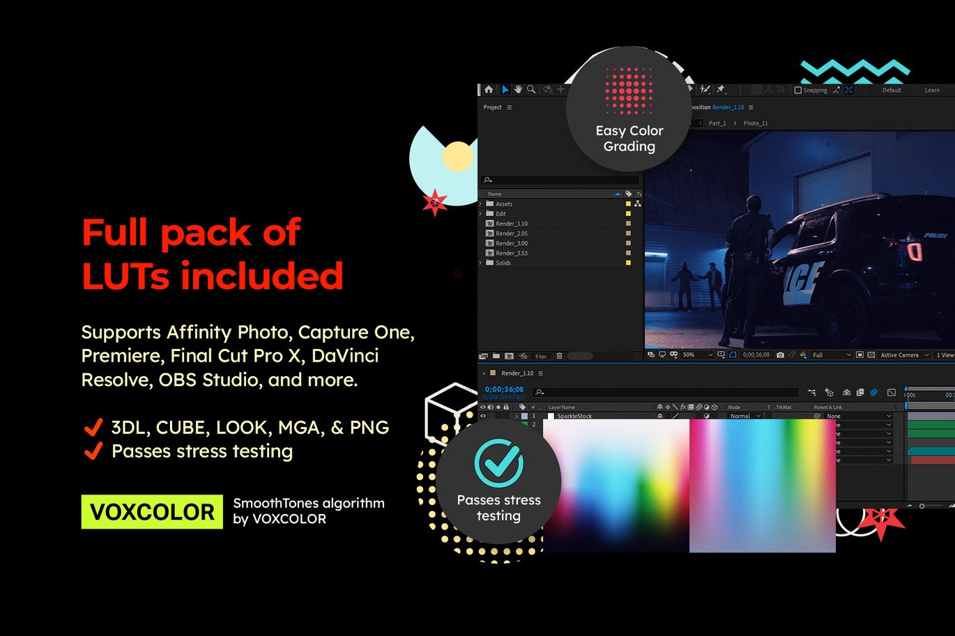 25 Bullet Film Lightroom Presets and LUTs