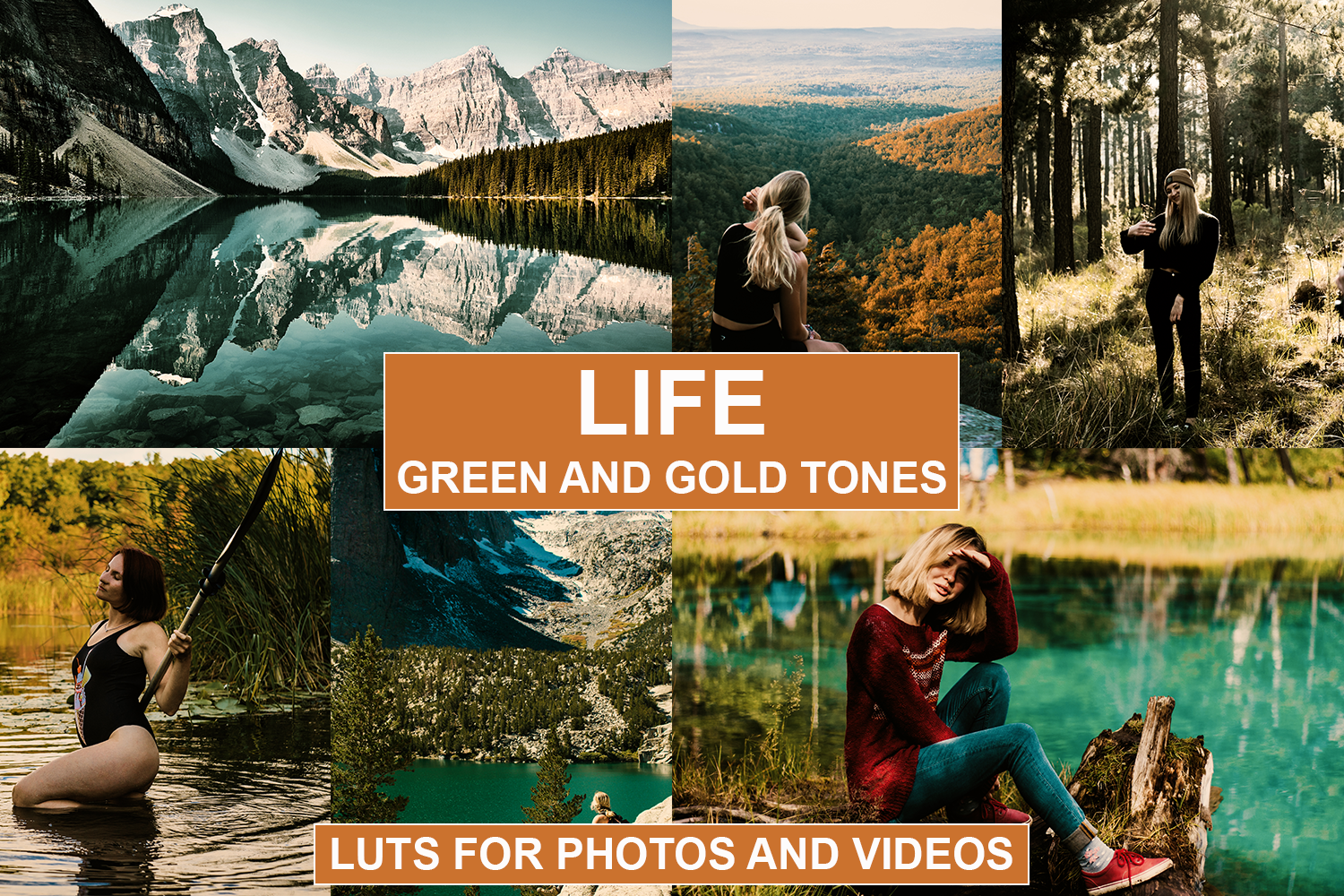 Cinematic Cocoa Green Film LUTS PACK for Videos