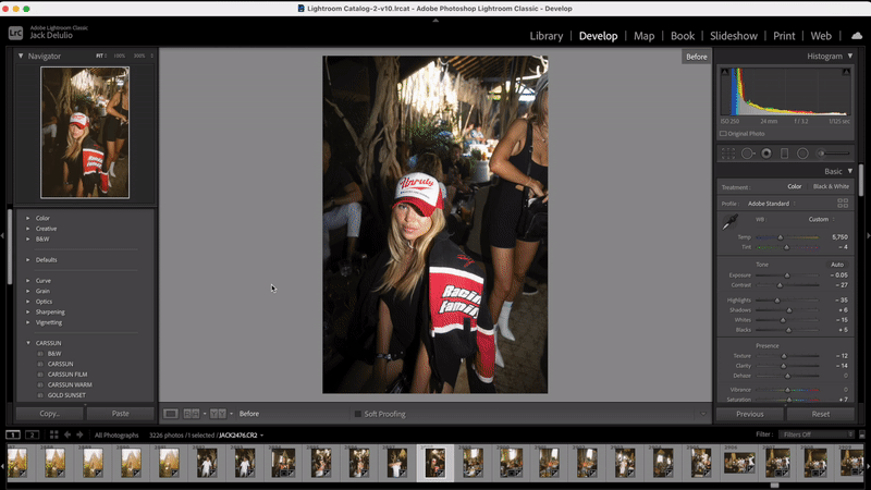 Carssuns Essential Presets