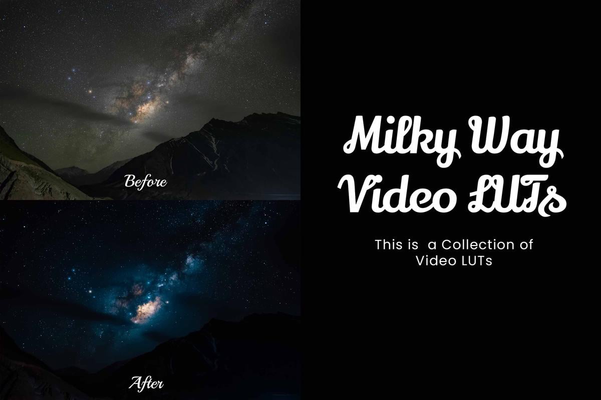 30 Milky Way LUT Collection