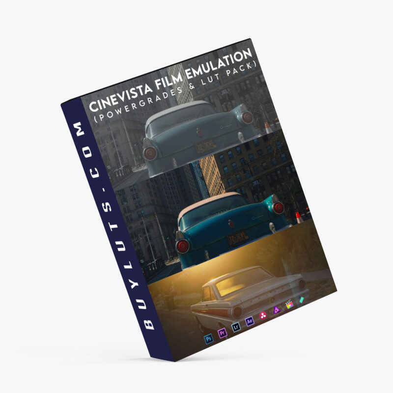 CINEVISTA Film Emulation Powergrades and Lut Pack