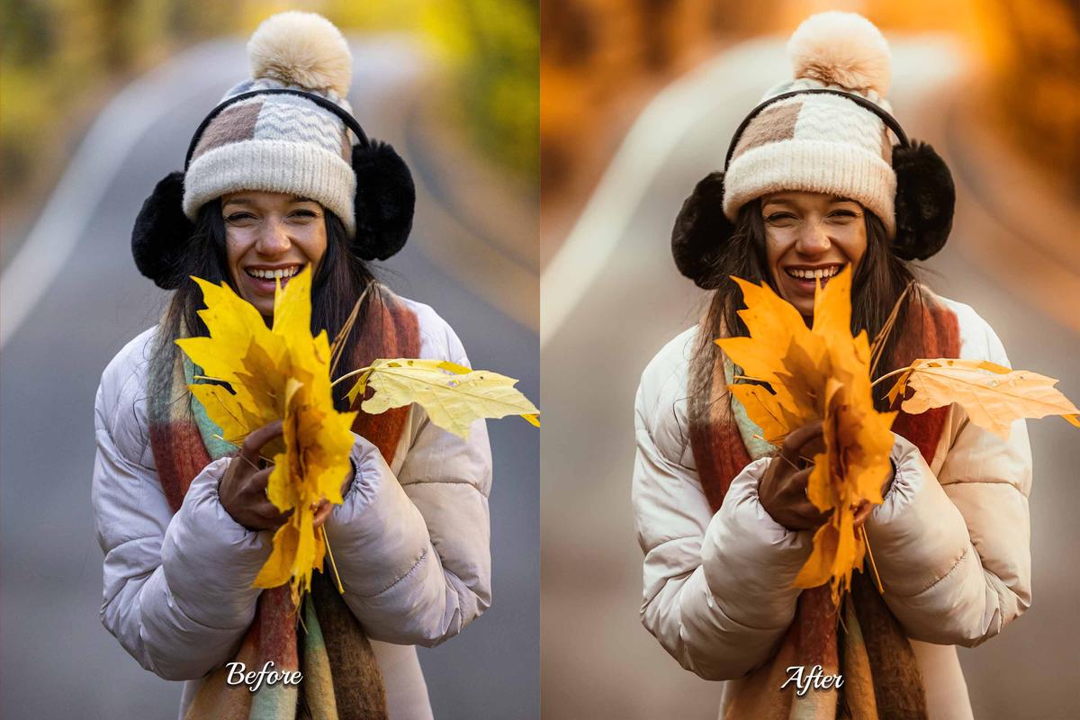 30 Golden Fall LUT Collection